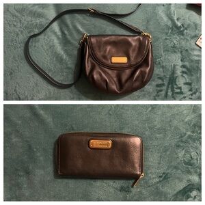 Lot of Marc Jacobs crossbody and wallet